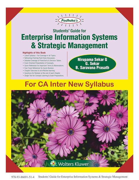 Buy Students Guide For Enterprise Information Systems Strategic