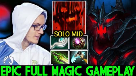 Miracle Shadow Fiend Epic Full Magic Plays Crazy Game Dota