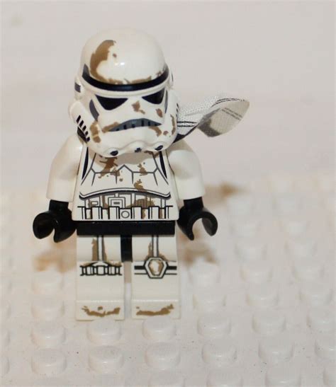 Lego Star Wars Sandtrooper Sergeant Wwhite Cape Minifigure Minifig