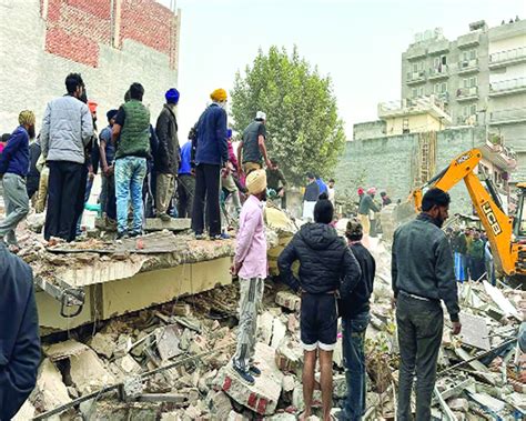 Multistorey Building Collapses In Punjabs Mohali