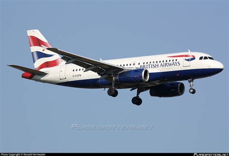 G EUPN British Airways Airbus A319 131 Photo By Ronald Vermeulen ID