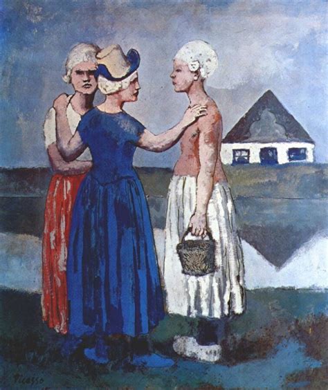 Pablo Picasso Three Dutch Girls Pablo Picasso Art Picasso Art