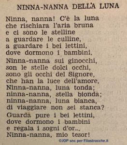 Ninna Nanna Della Luna Di Teresa Romei Correggi In Filastrocche It