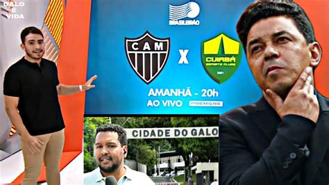 ATLÉTICO MG CORTES GLOBO ESPORTE 9 11 2022 MARCELO GALLARDO será o