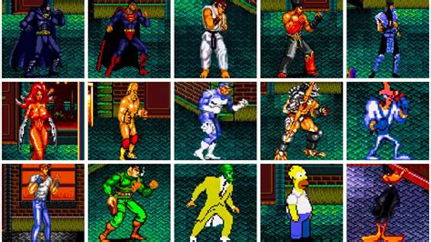 Streets Of Rage 2 Character Hack Collection Vol 1 Sega Genesis HD YouTube