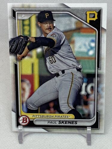 Bowman Chrome Prospects Bcp Paul Skenes Rc Ebay