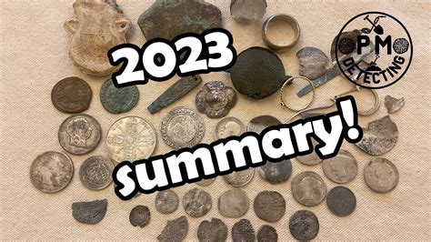 My Best Finds From 2023 Summary Of The Year Metal Detecting UK