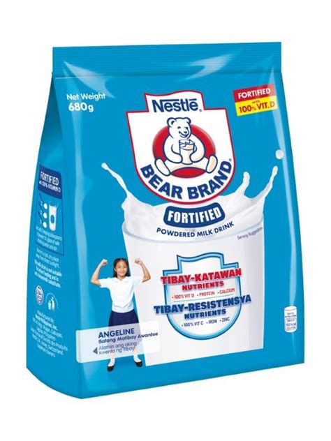 Bear Brand Fortified Powdered Milk Drink 680g Edamama