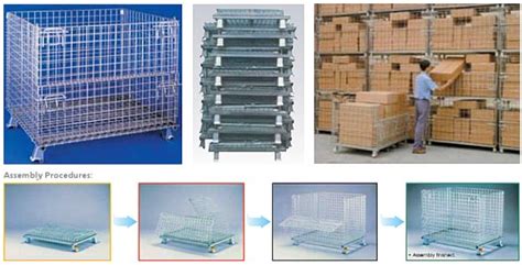 Pallet Mesh Storage System | Gnox Systems Solution