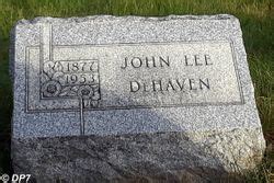 John Lee Dehaven M Morial Find A Grave