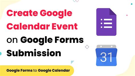 Google Forms To Google Calendar How To Create Google Calendar Event