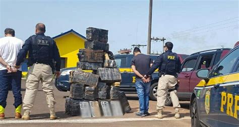 Presos Na Br 101 Em Torres Dois Homens Que Transportavam Meia