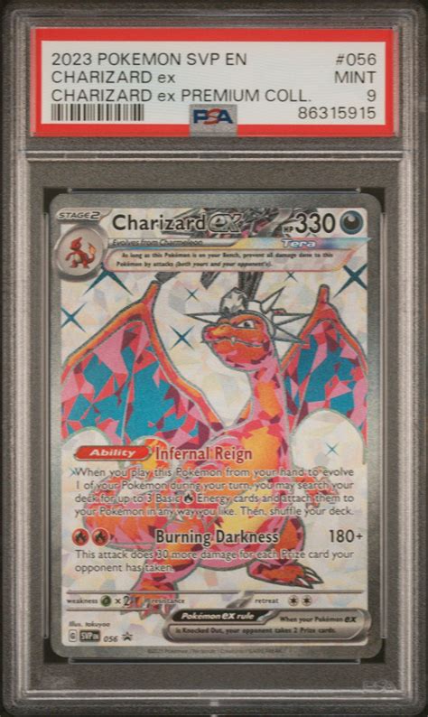 Pokemon Svp En Sv Black Star Promo Charizard Ex PSA Hamilton Place