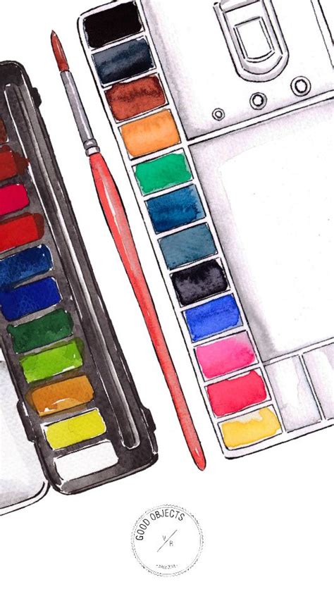 Good Objects Watercolor Basics