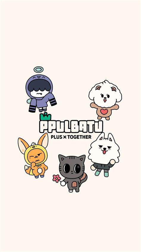 Wallpapers Phone Ver Txt Official Character Ppulbatu En