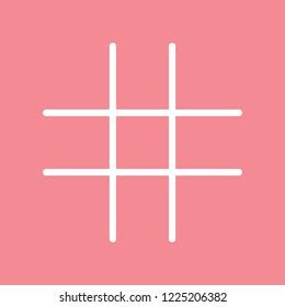 Tic Tac Toe Variations Table Stock Vector (Royalty Free) 1225206382 ...