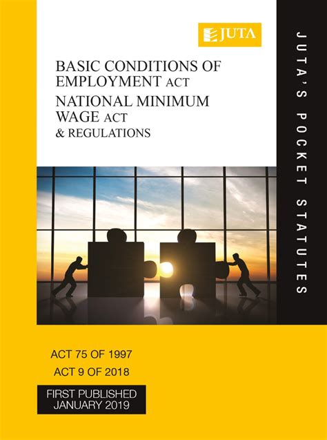 Basic Conditions Of Employment Act National Minimum Wage Act