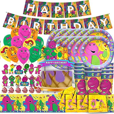 Search Results For Barney Party Supplies Pg1 WantItAll