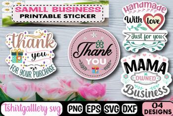 Digital Thank You Stickers Bundle by SVG Digital | TPT