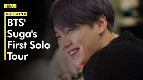 Bts Suga Is All Set For His First Solo Tour Know All About It Bts