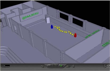 Integration Of The Indoor Positioning Results With The D Gis