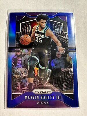 K Panini Prizm Prizms Blue Marvin Bagley Iii