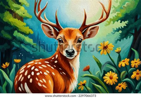 Deer Face Painting Royalty-Free Images, Stock Photos & Pictures ...