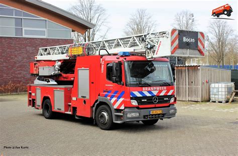 Foto Mercedes Benz Atego Mp Van Brandweer Amsterdam Amstelland