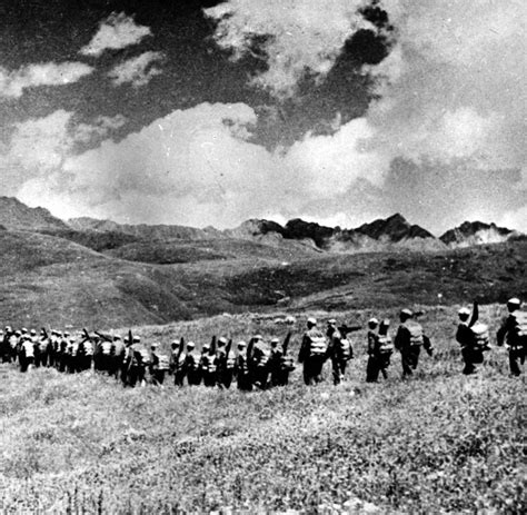 24 Oktober 1950 China Marschiert In Tibet Ein WELT