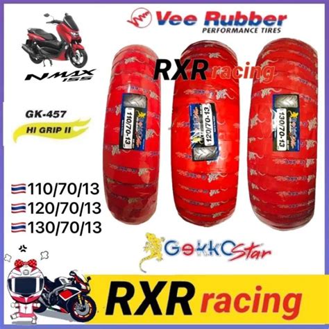 Vee Rubber Gekko GK457 For N MAX 110 70 13 120 70 13 130 70 13 Made In