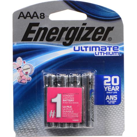 Energizer Ultimate Lithium Aaa Batteries Eul A D B H Photo