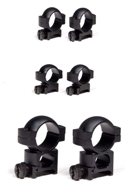 Vortex 1 Inch Rifle Scope Rings Set Of 2 Black Ar15discounts