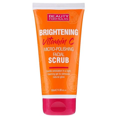 Beauty Formulas Brightening Vitamin C Micro Polishing Facial Scrub