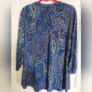 Roz Ali Tops Roz Ali Womens Blouse Poshmark