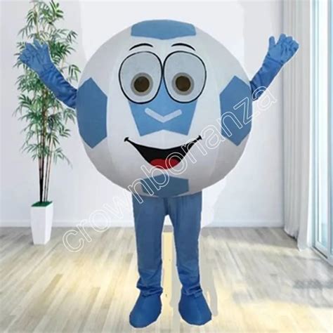 Adult Animal Theme Soccer Foot Ball Globe Mascot Costume For Carnival, Halloween, And Fancy ...