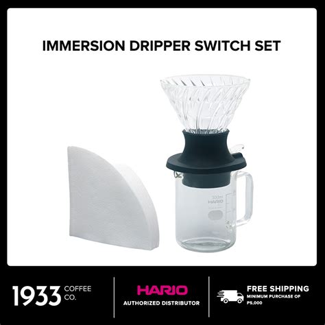 Hario Switch Immersion Dripper V Pour Over And Immersion Coffee