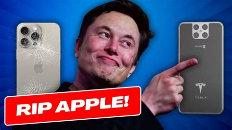 The End Of Iphones Elon Musks Tesla Pi Phone Signals A Tech