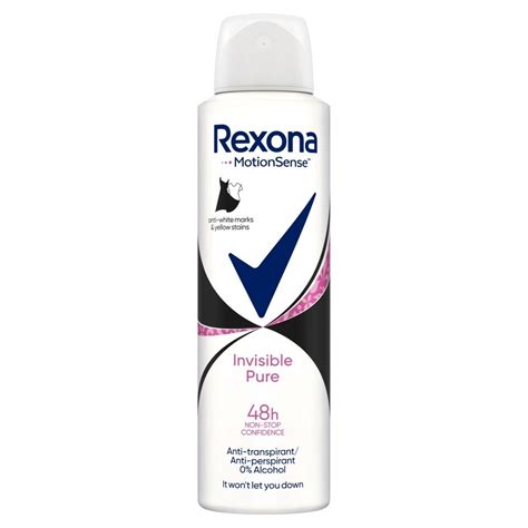 Rexona Invisible Pure Antyperspirant W Aerozolu Ml Zakupy Online