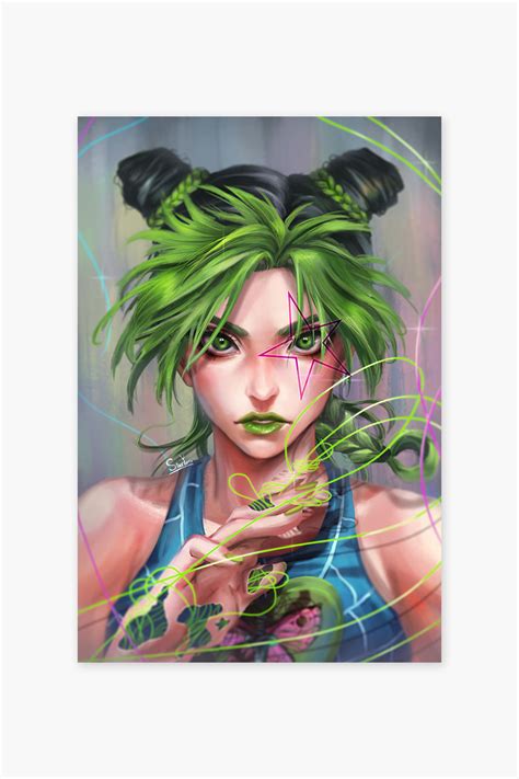 Jolyne Cujoh Poster Anime Posters