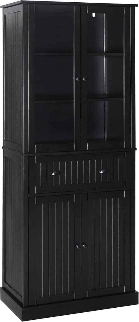 Amazon MUPATER Kitchen Cabinet Pantry Cupboard Storage With Drawer