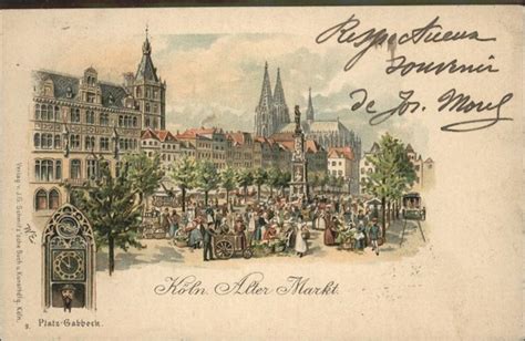 Postkarte Carte Postale 41013058 Koeln Rhein Alter Markt Koeln