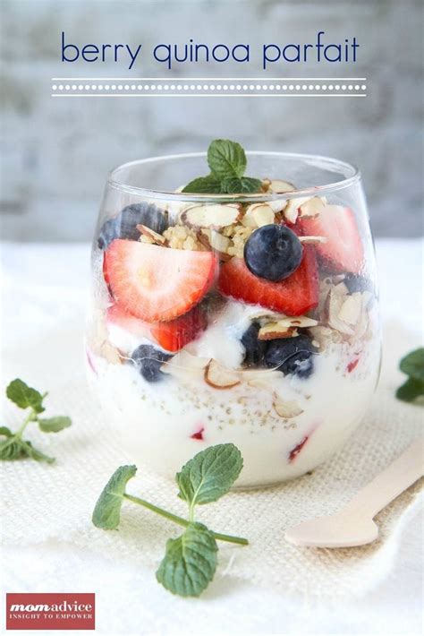 Berry Quinoa Parfait - MomAdvice