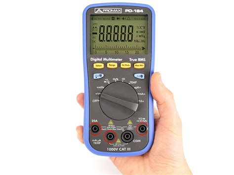 Pd High Precision True Rms Multimeters Promax Electronica