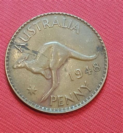 1948 Australian Penny Coin Ebay