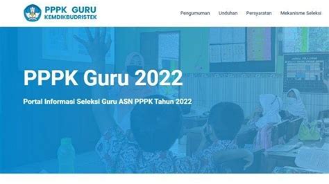 Seleksi Pppk Guru Segera Dibuka Mulai Bulan November Ini