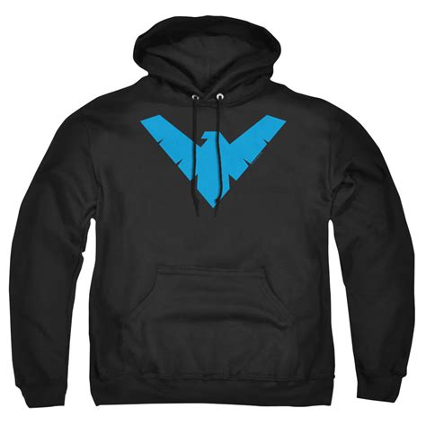 Nightwing Nightwing Symbol Hoodie Rocker Merch