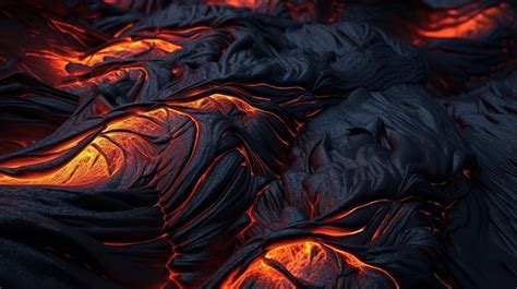 Volcanic Abstract Lava Cooling In 3d Rendering Featuring Rock Texture Backgrounds | JPG Free ...