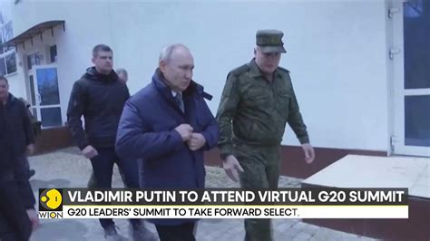 Virtual G20 Leaders Summit Vladimir Putin To Attend Virtual G20 Summit