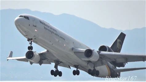 United Parcel Service UPS McDonnell Douglas MD 11F N278UP Takeoff