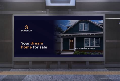 Echelon real estate branding - modern logo on Behance